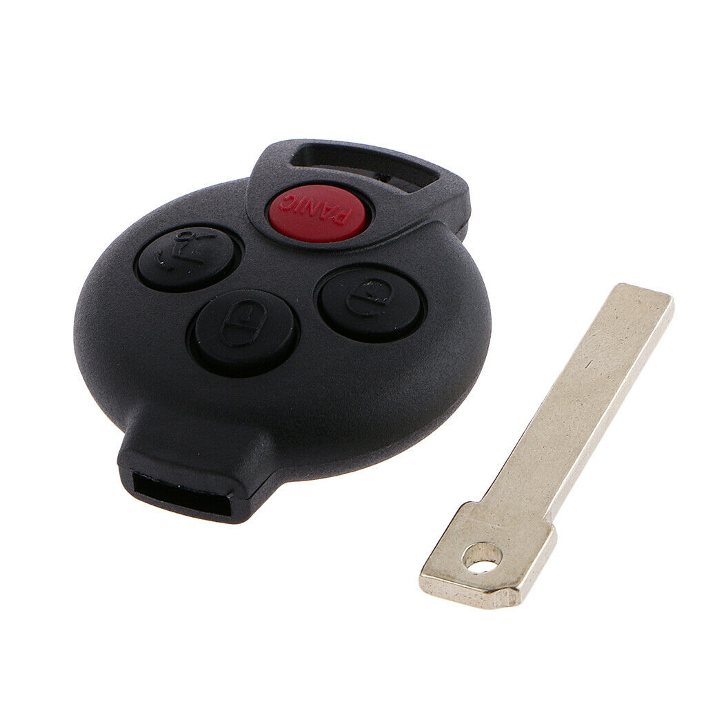 Shell Rnmogp Replacement Shell Remote Key Case Fob 4-Button for Smart