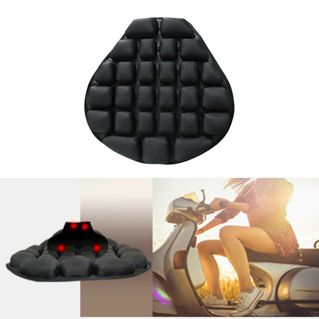 Non-slip Inflatable Motorcycle Seat Cushion Mattress for Comfortable Travel