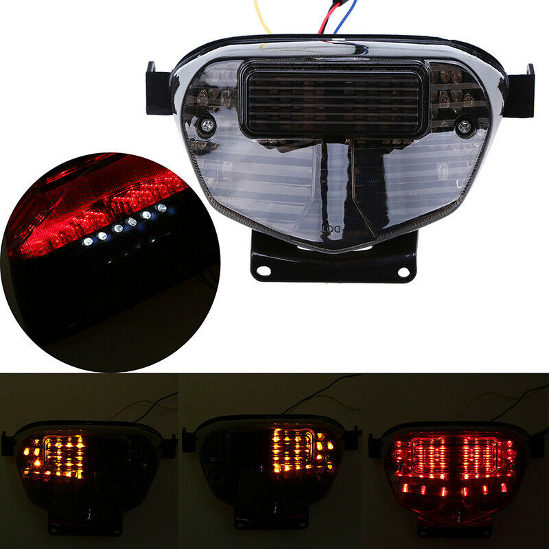 Taillight Brake Turn Signals Lamp Rear Indicators For Suzuki GSXR 750 2000-2003