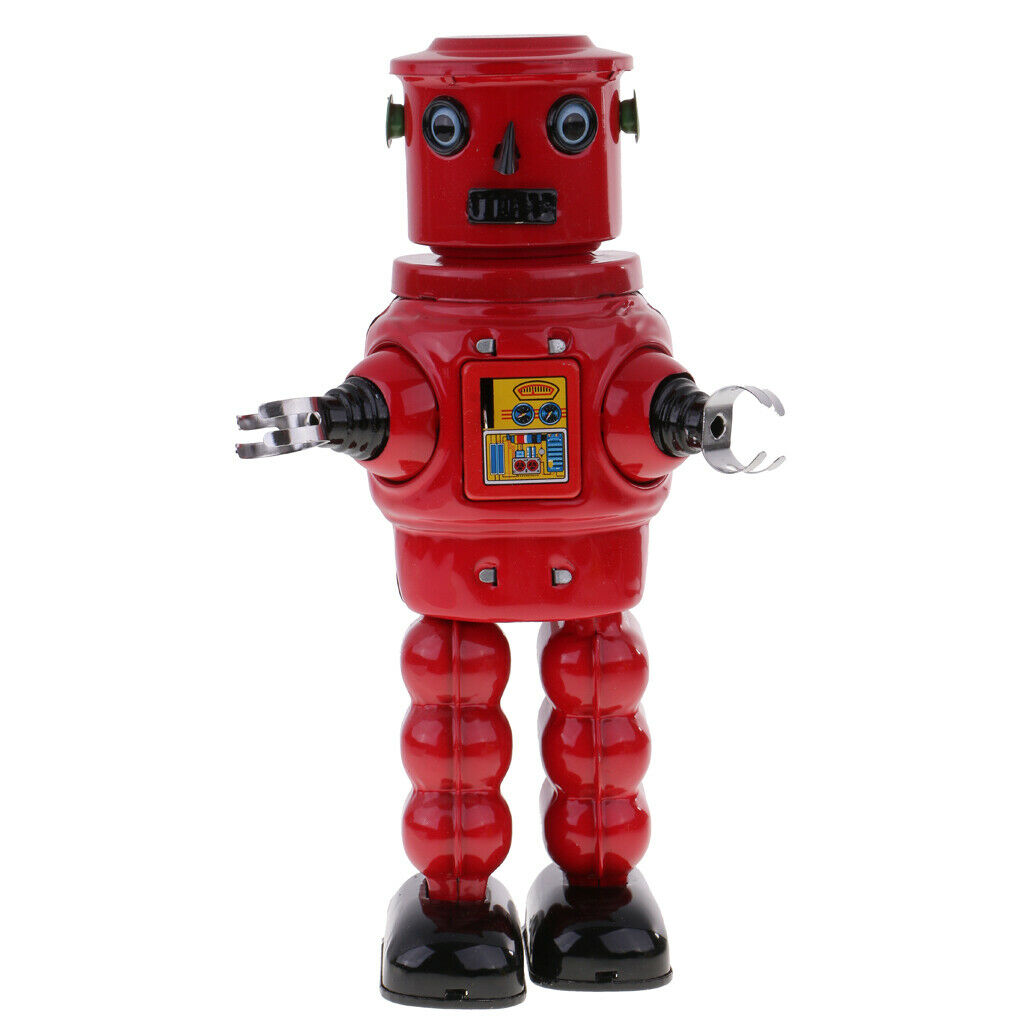 New Mechanical Roby Robot Wind Up Clockwork Tin Toys Decoration Collectibles