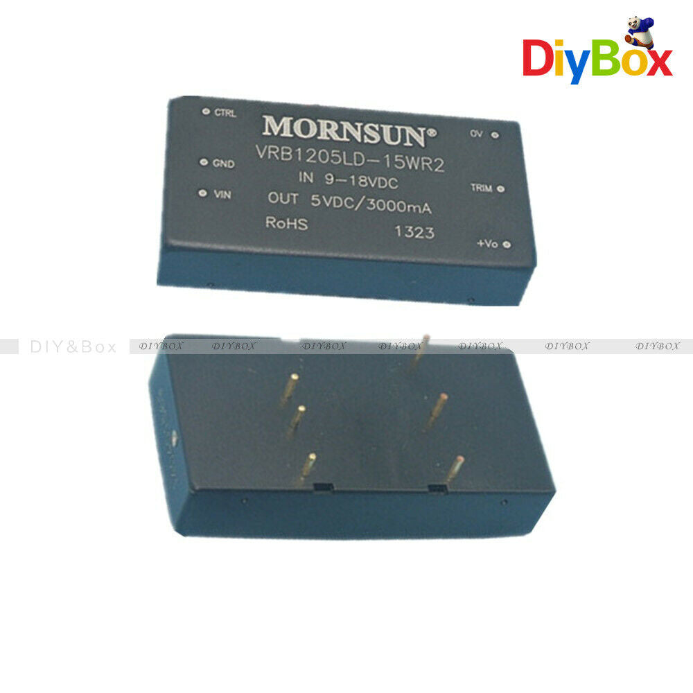 5V Single output  VRB1205LD 15W VRB1205 DC-DC Converter isolated Mornsun DIP