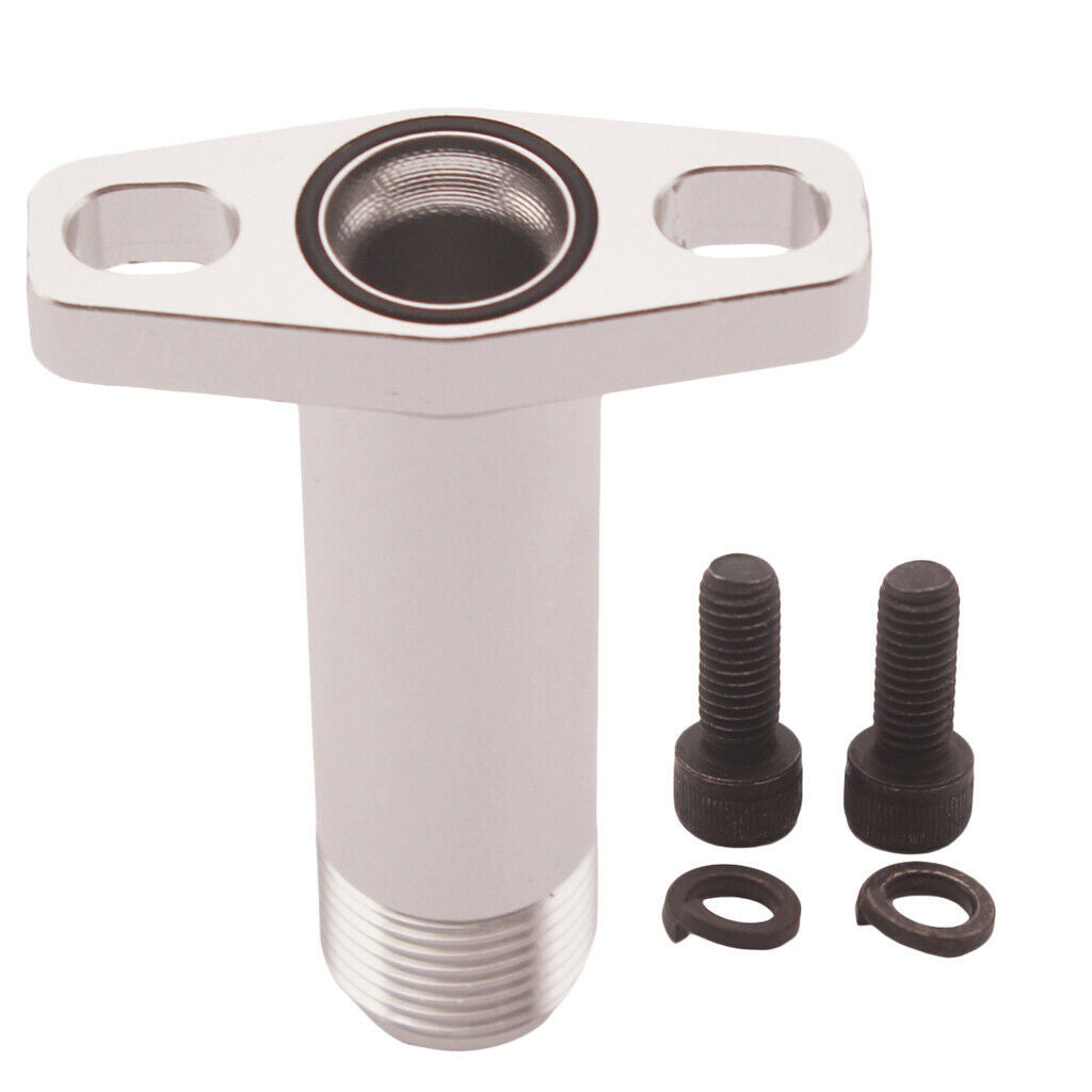 Billet Turbo Oil Drain Return Flang 10AN Garrett Ball Bearing GT28 GT30 GT35