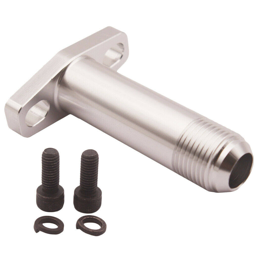Billet Turbo Oil Drain Return Flang 10AN Garrett Ball Bearing GT28 GT30 GT35
