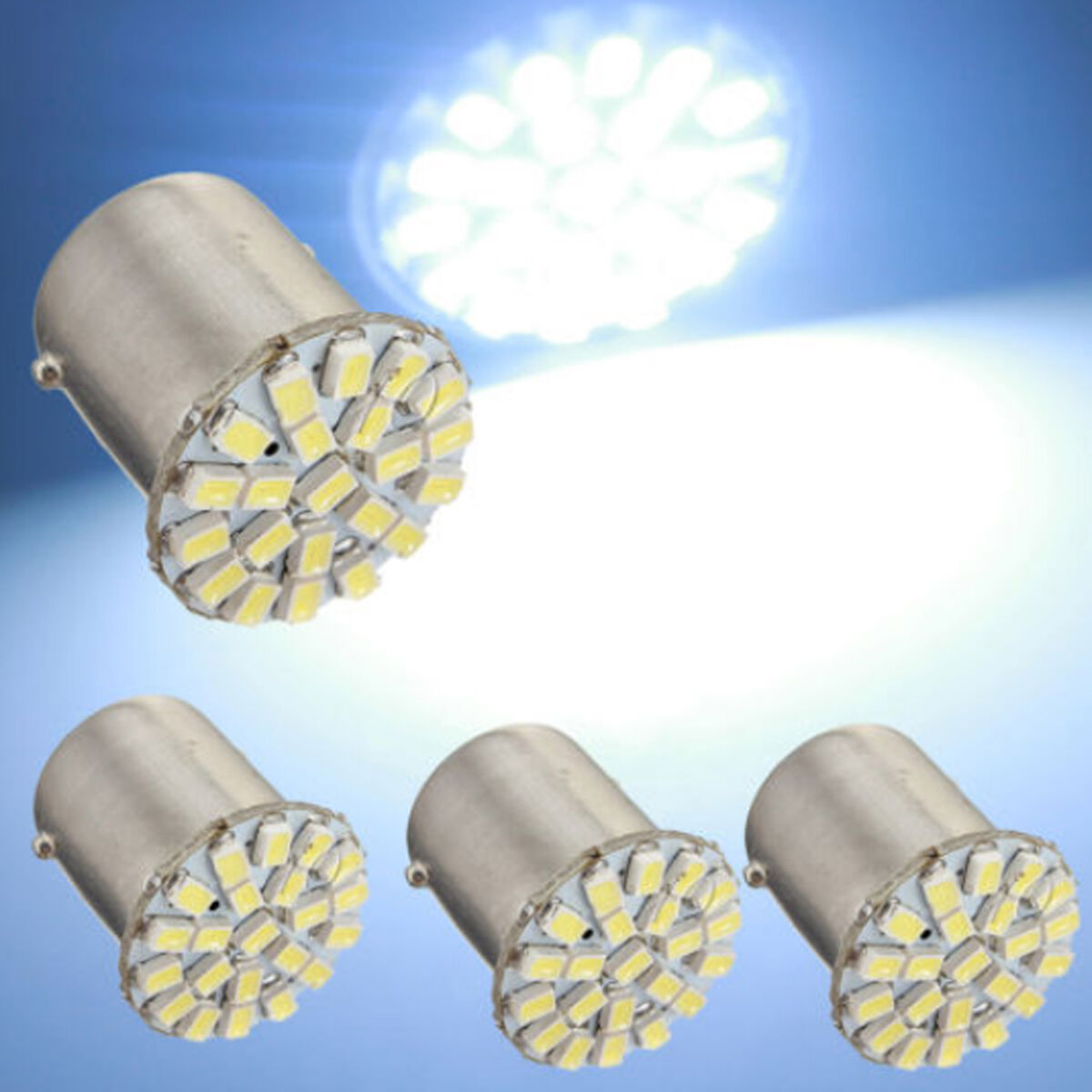 14PCS White LED Lights Interior Package 1157 T10 31 36mm Map Dome License Plate
