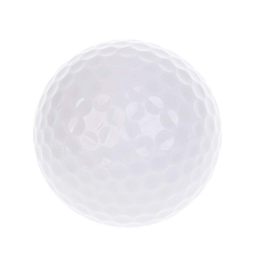 6Pcs Glow In Dark LED Lights Up Golf Ball Official Size Tournament Ball