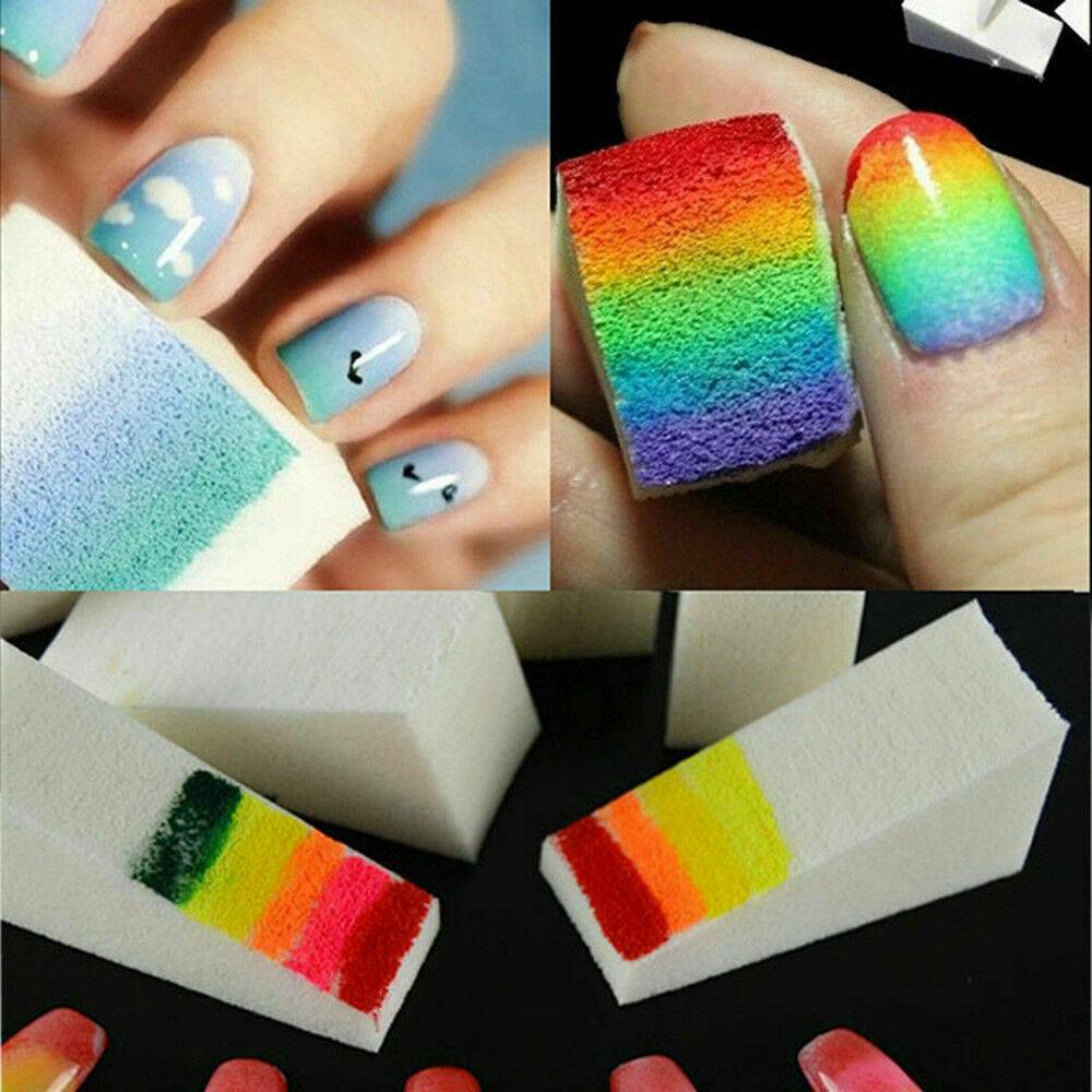 Wholesale 20Pcs/Pack Soft White Makeup Blender Blending Foundation Sponge Puff ~