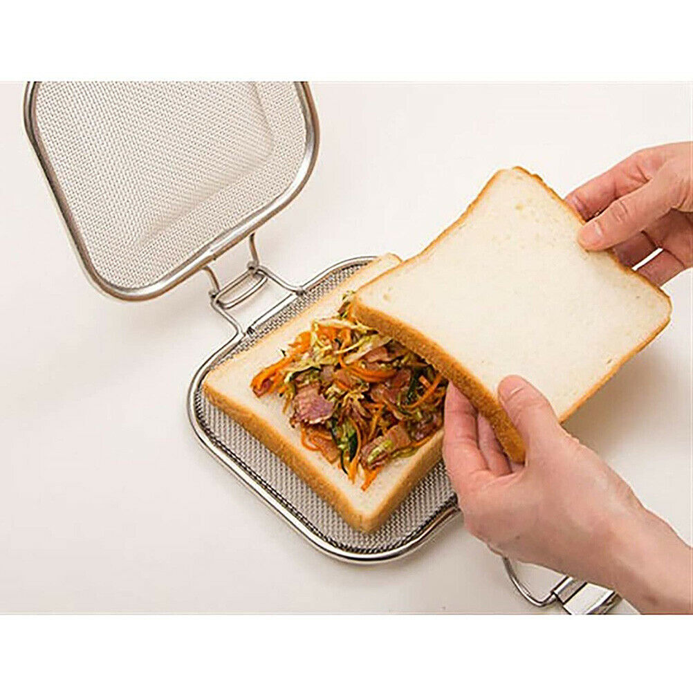 Stainless Steel Baking Rack Bread Sandwich Grilling Net Cooling Rack for Home