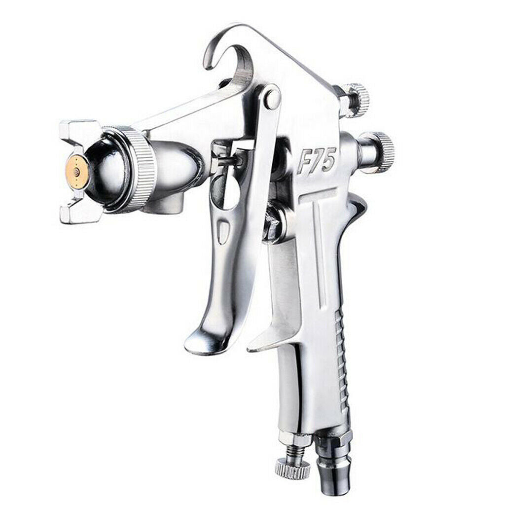 Spray Gun F-75 Professional Car Paint Gun Adjustable 1.5mm Nozzle 400mL Pot