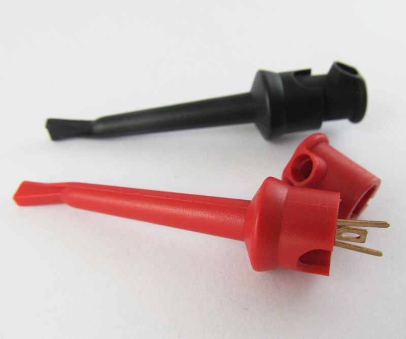 4pcs  PA Copper Flexible Large Test Hook Clip Probes PCB SMD High Quality Nylon
