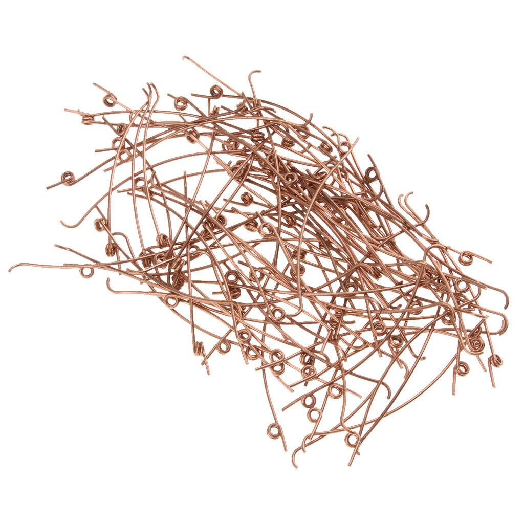 90pcs Copper Piano Damper Lever Spring for Upright Piano Repair Parts