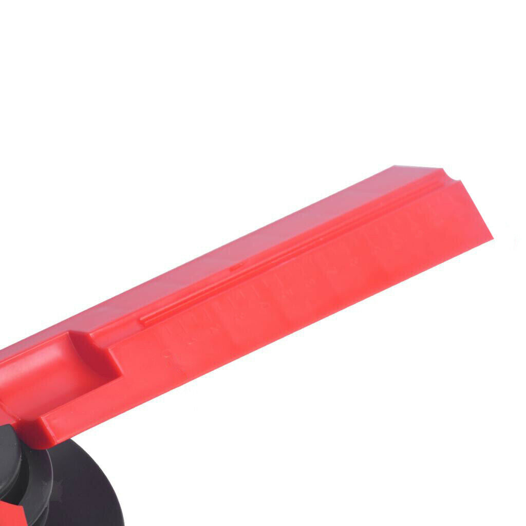 Archery Fletching Stick Fletches Vanes Jig with Scale for Multi-size Arrows