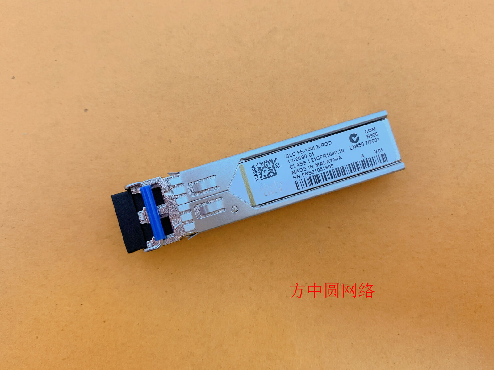 1pcs New Sealed cisco GLC-FE-100LX-RGD 10-2080-01 module  10km 1310nm