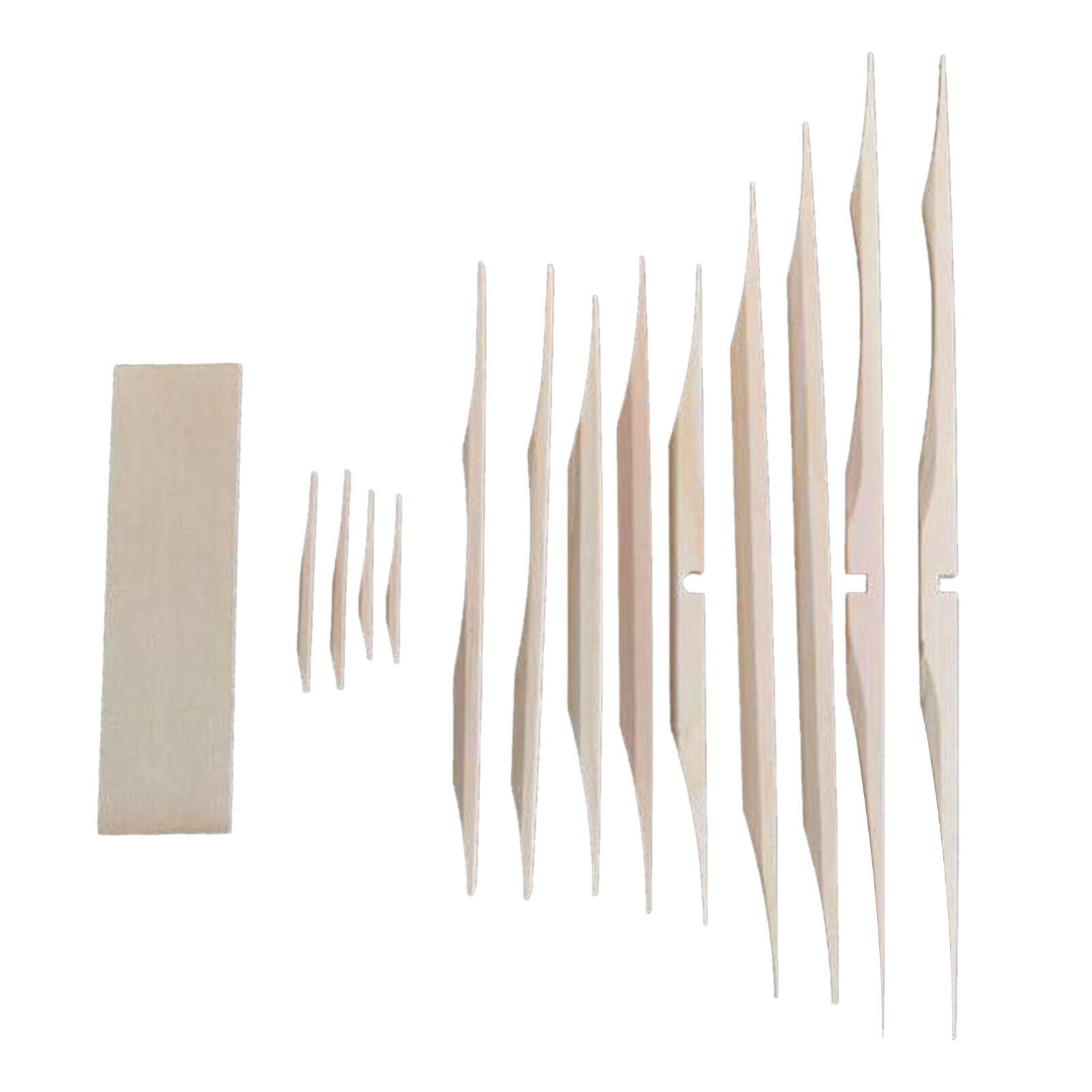 24 Spruce Brace Wood Kit for Acoustic Guitar Luthier DIY Accessories Parts