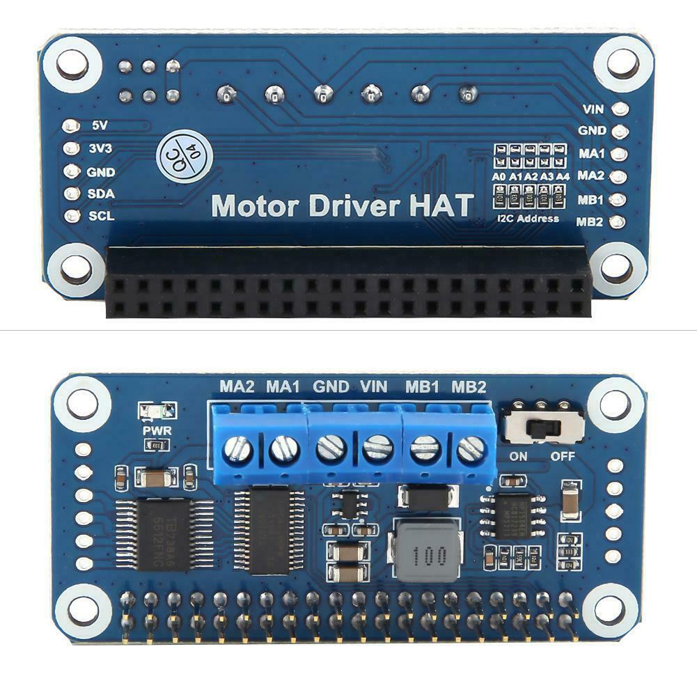 2-Way DC Motor Driver Module PWM I2C PCA9685 Chip Stable for Raspberry Pi 6V-12V