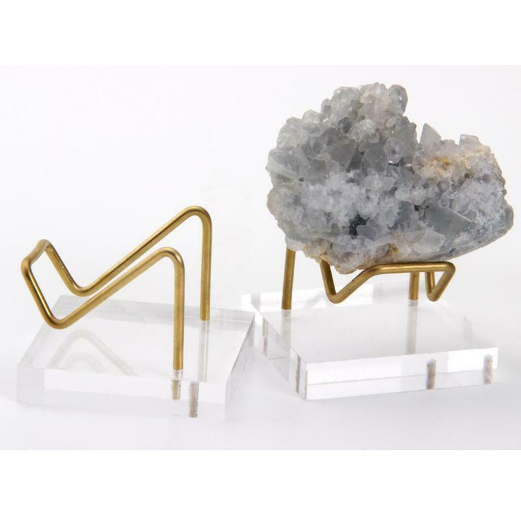 1pc Display Stand For Mineral Specimens Ore Fossil Crystal Ball Holder
