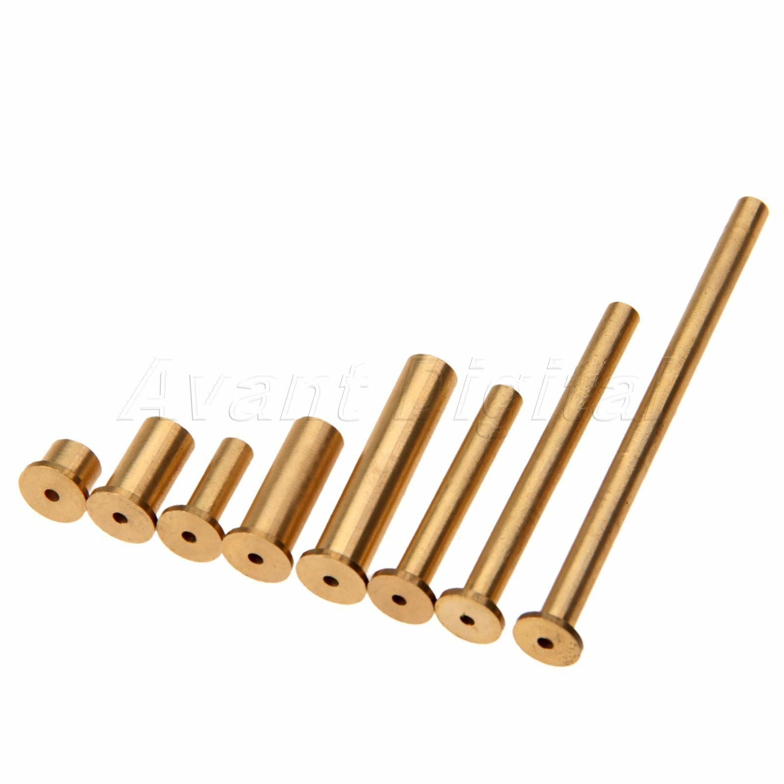 2g 4g 6g 8g Golf Nail Plug Weights Set Thick & Thin 8 Pcs for Irons/Woods Shafts
