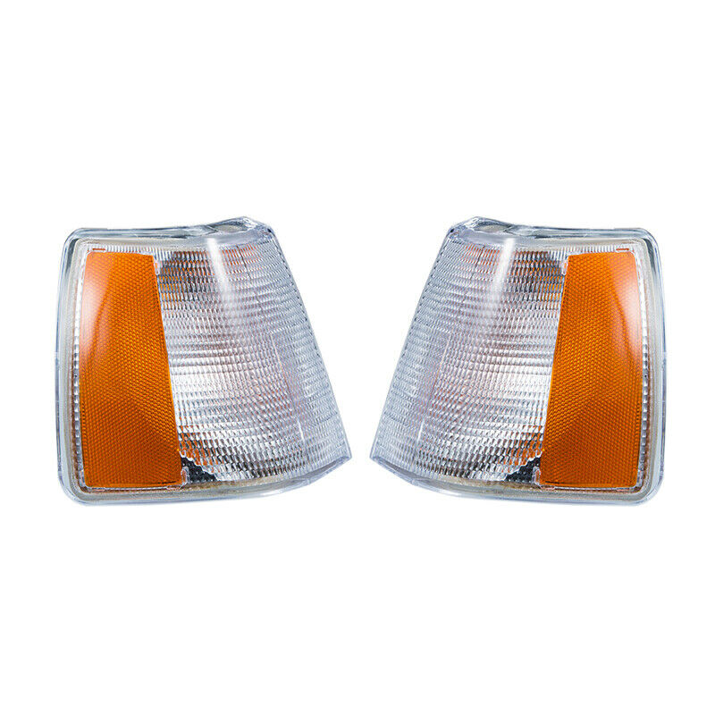 Pair Corner Marker Turn Light Signal Side Cool Style Fits For Volvo 960 940 740