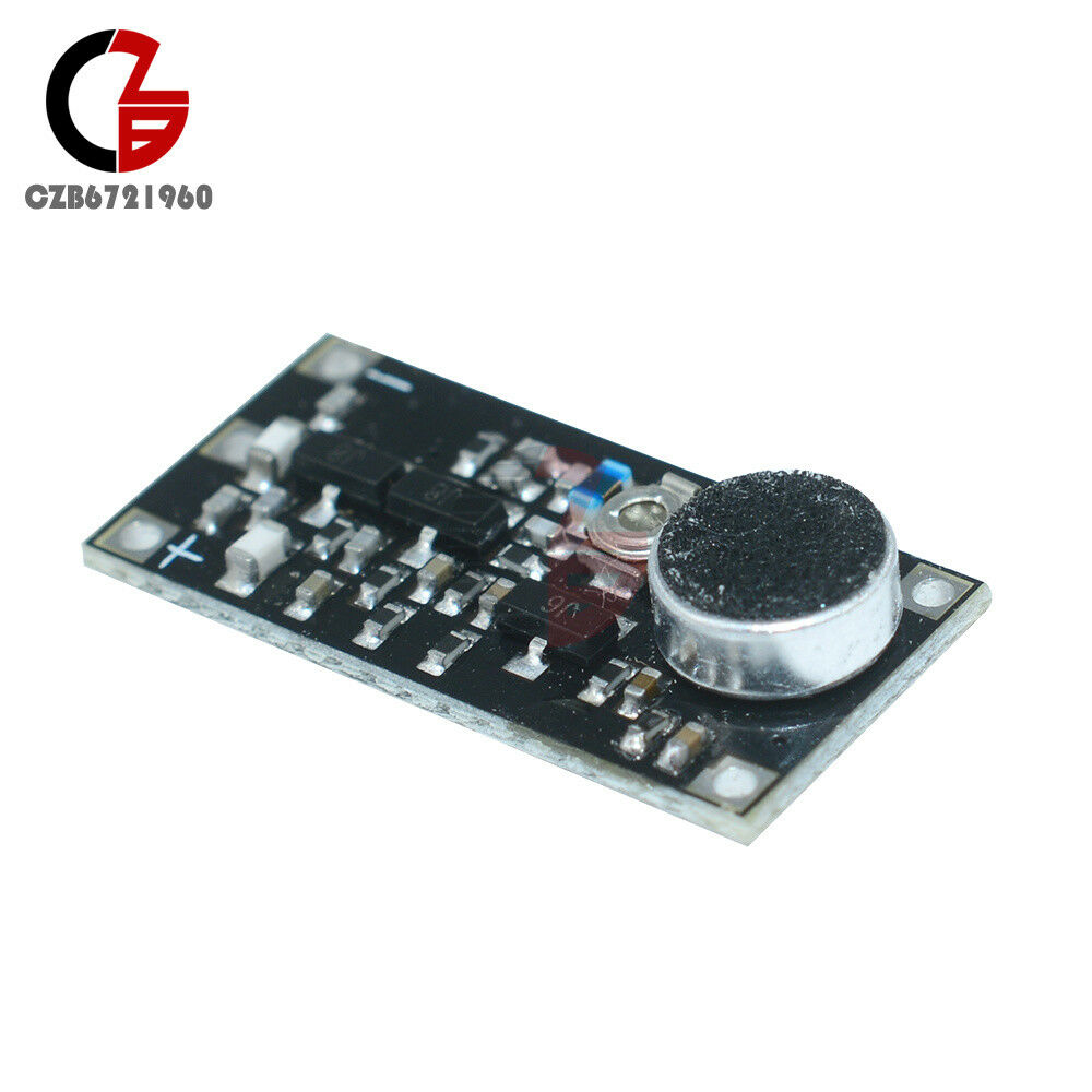 88-108MHz FM Wireless Microphone Surveillance Transmitter Module For Arduino