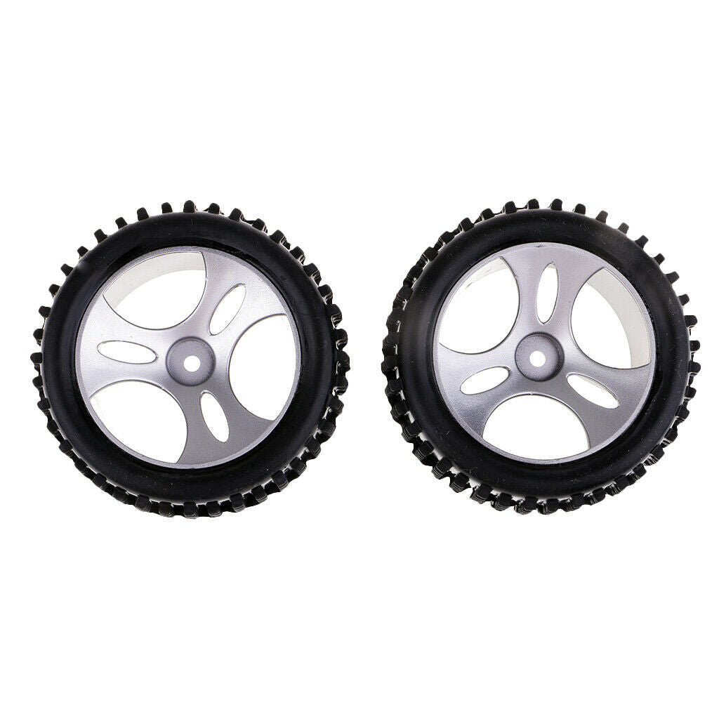 1/18 Scale RC Buggy Accessory Tire Tyre Wheel Rim 2P for WLtoys A959 A959-01
