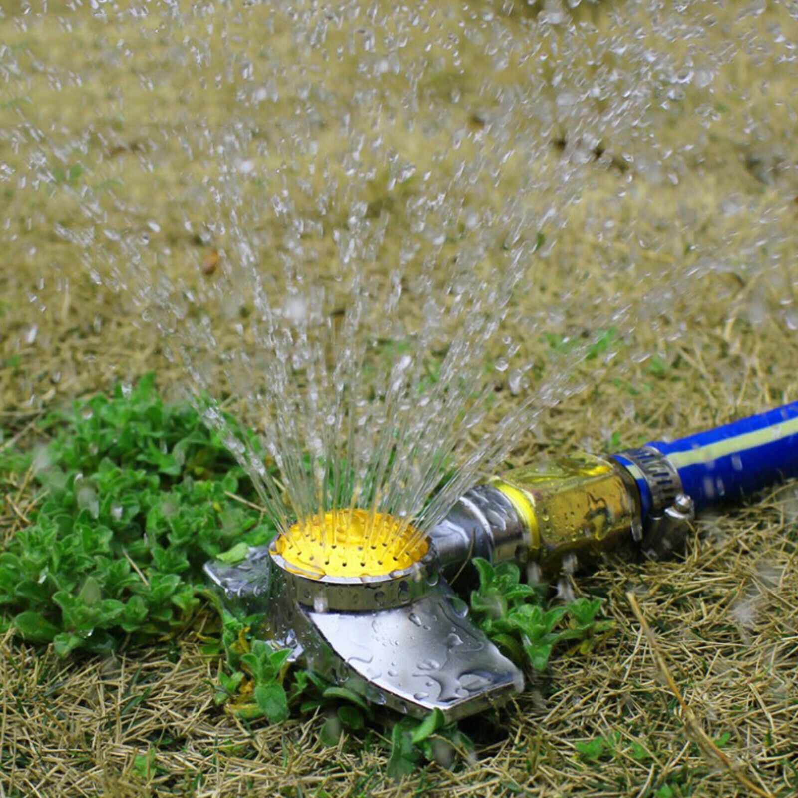 Metal 360 Degree Spot Sprinkler Head for Small Area Yard Garden Watering