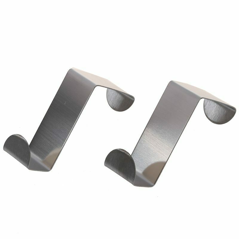 Household der stainless steel over the door hook 2 pieces Y1X4