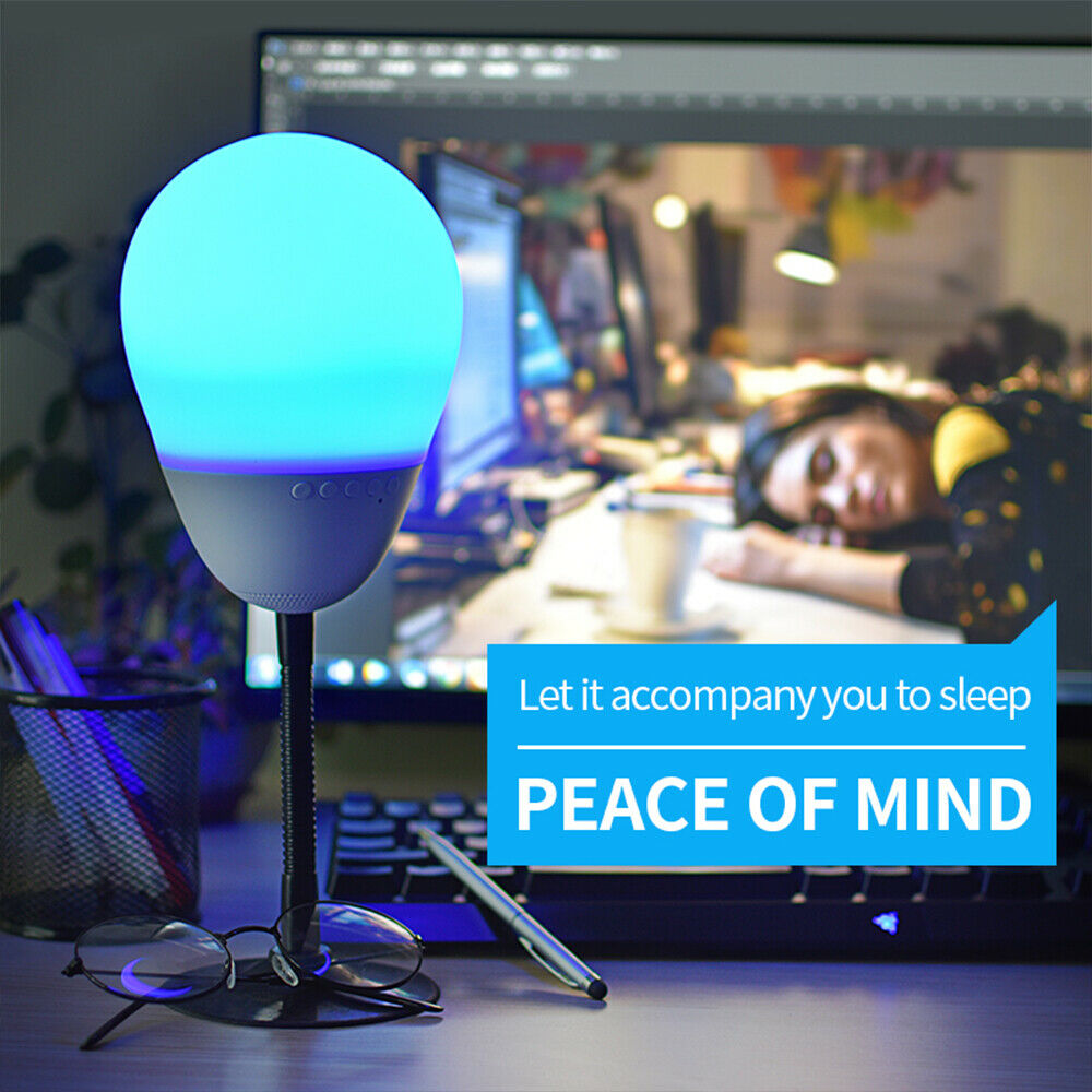 Smart LED Light Speaker Funny Voice Hit Decompression Pressure Release Speaker