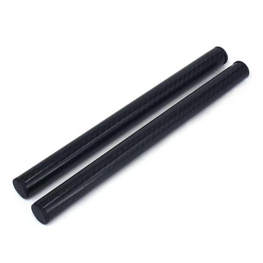 Pair Carbon Fiber 22mm 7/8" Clip On Handlebars Motorcycle Handlebars Grips Tube