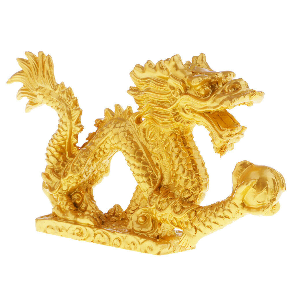 2pcs Chinese Zodiac Twelve Statue Dragon Statue Ornament Home Furnishings #1