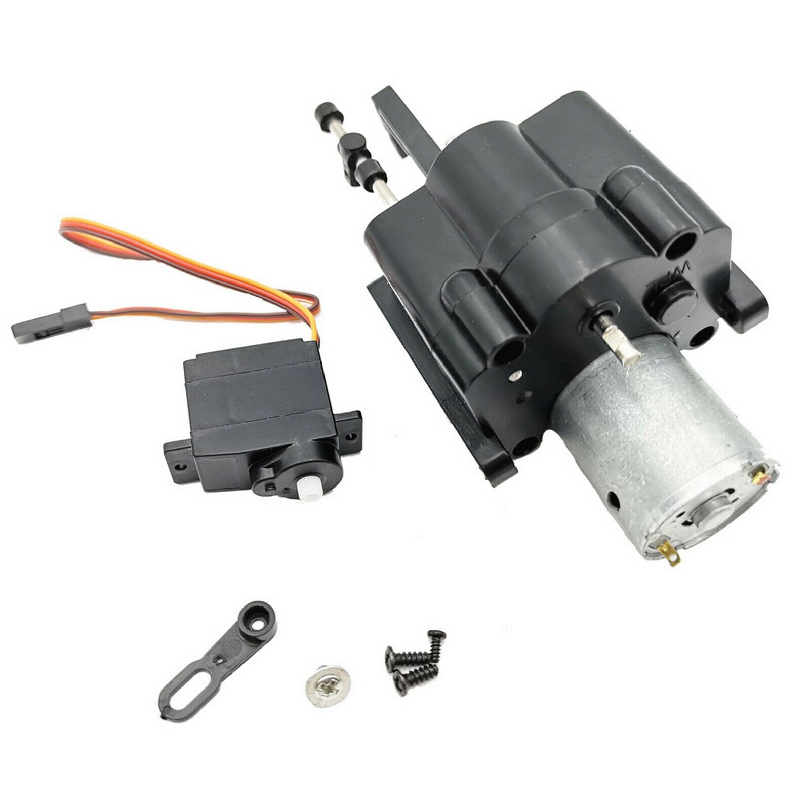 Upgraded Transmission   for WPL 1/16 6WD RC Army Truck Truck DIY