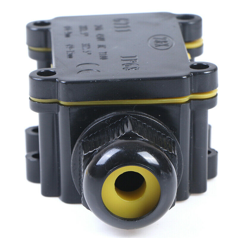 2 Way Waterproof Electrical Junction Box For Outdoor Lighting Cable IP.l8