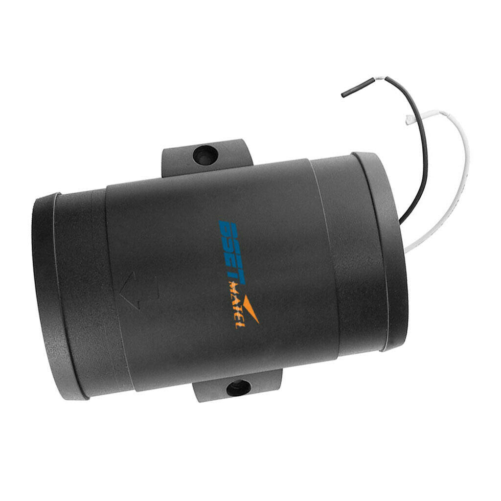 DC12V 3" Marine Sailing Cabin Air Blower 145CFM Quiet Boat Cool Fan Black