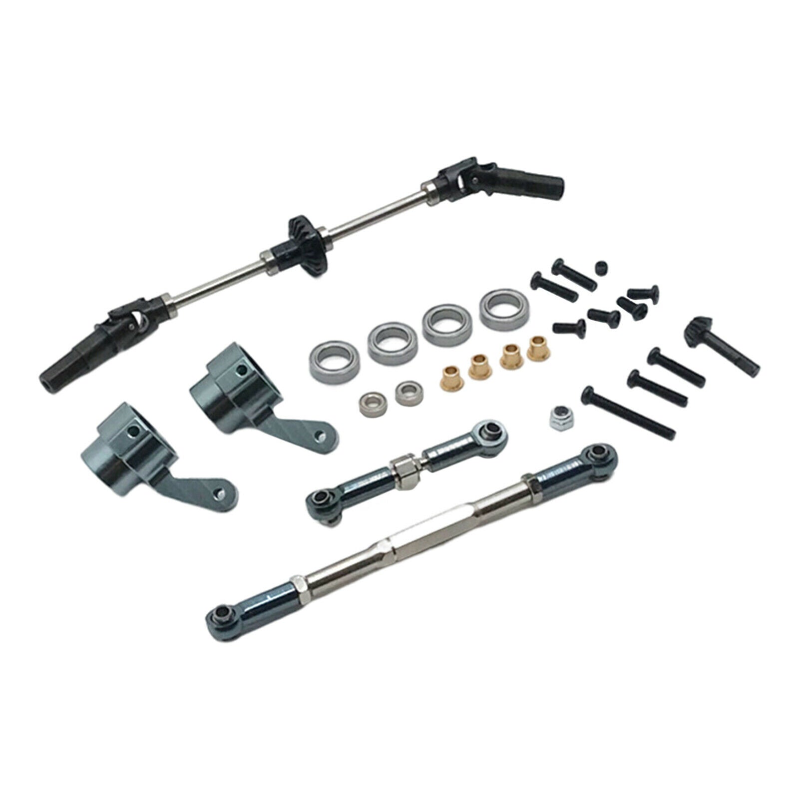 1:16 RC Metal Front Rear Bridge Axle for WPL C14 B14 B24 HengLong Spare