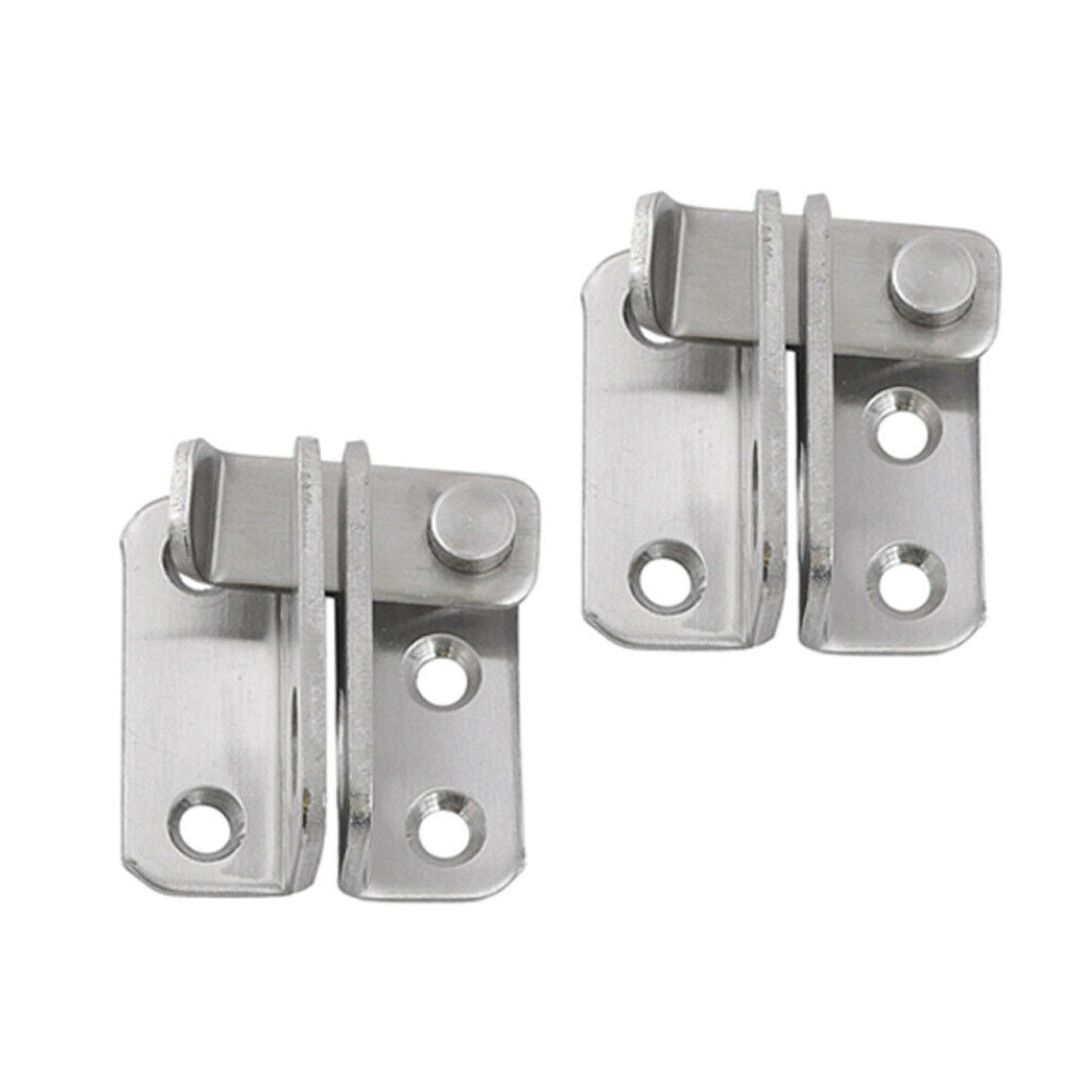 Door Latch Lock Safety Guard Cabinet Door Security Hasp Indoor Multi-Purpose