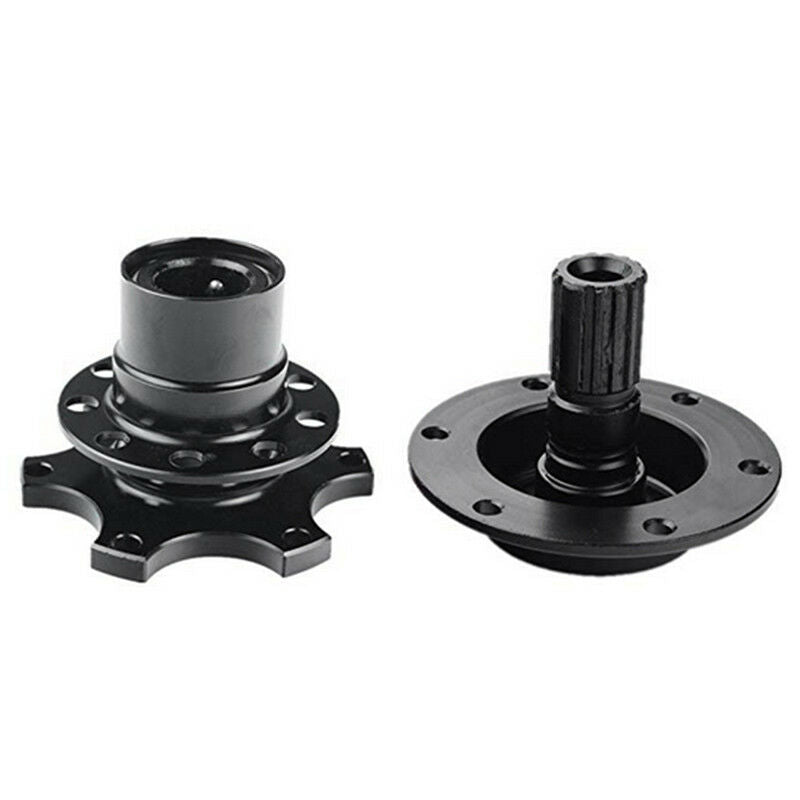 Universal Car Steering Wheel Quick Release HUB Racing Adapter Snap Off Dia 85mm
