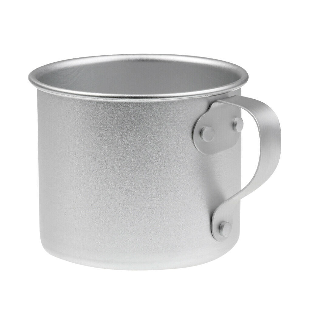 300ml Camping Drinking Coffee Tea Mug Aluminum Cup Backpacking Outdoor