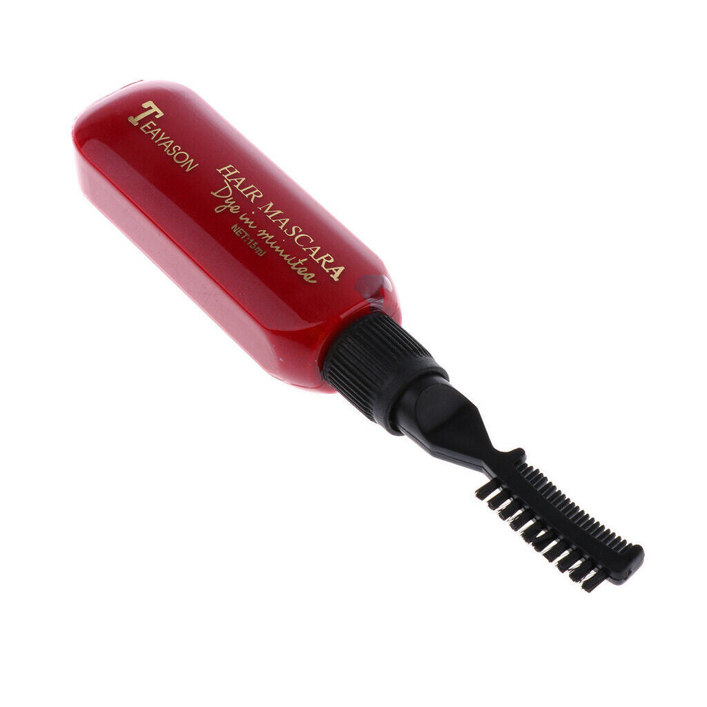 4 Colors Disposable Hair Color Chalk Dye Tint Highlight Streak Mascara Brush