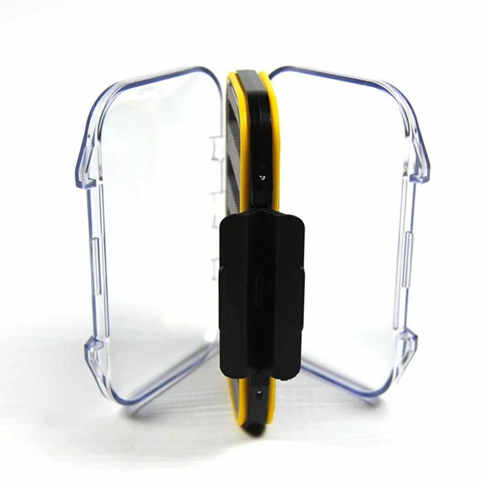 Double layers Fly Hook Fishing Hook Box With Foam Storage Box Tackle Box