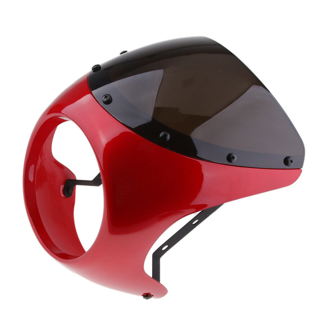 Headlight Fairing Wind Screen Windshield Cover Mounting Screw Red