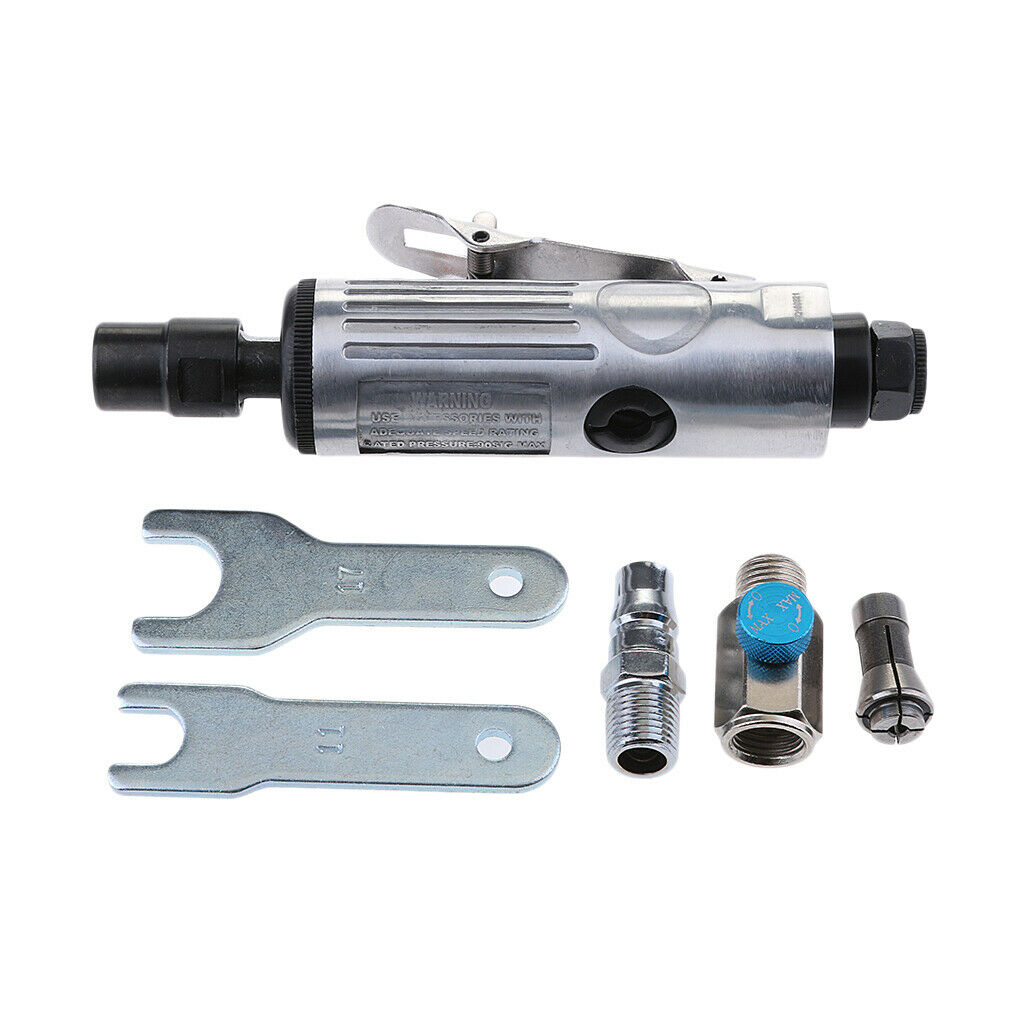 1/4'' NPT Air Die Grinder Kit Heavy Duty Straight Die Grinder for Polishing