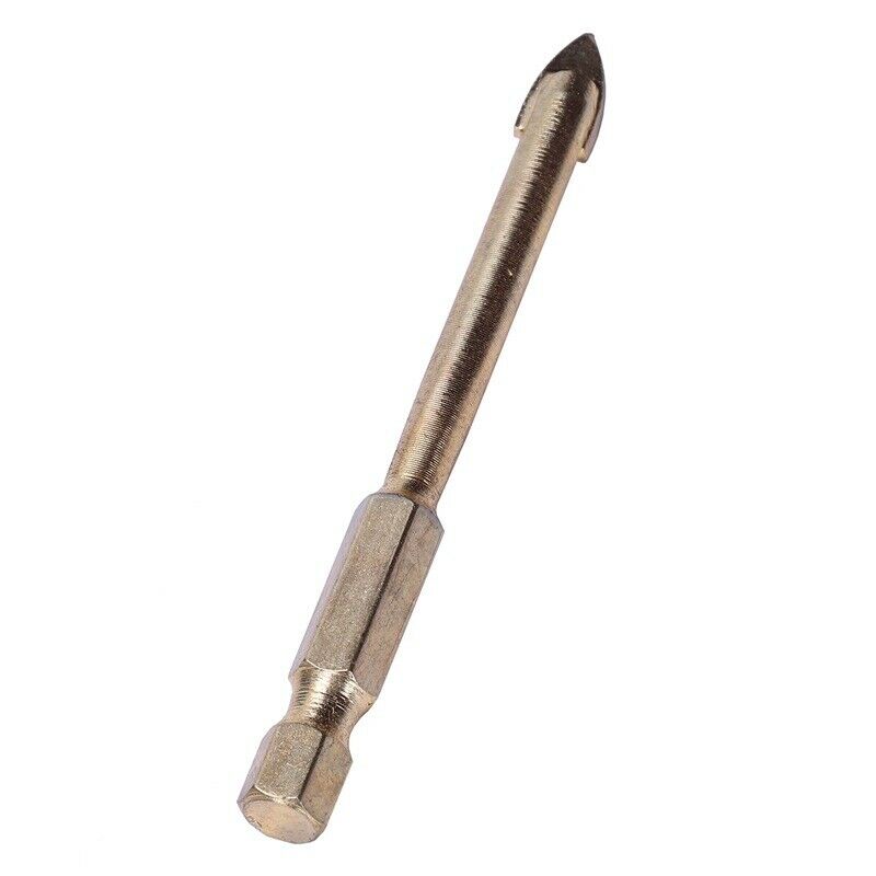5 Pieces Of 6Mm Glass Drill Bit Set Tungsten Carbide Tip Ceramic Tile Cutter WB4