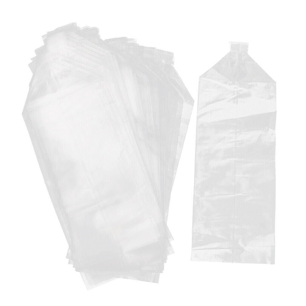 100 Pcs Plastic Bags for Shipment or Transportation of Fish, Shrimp, Aquatic
