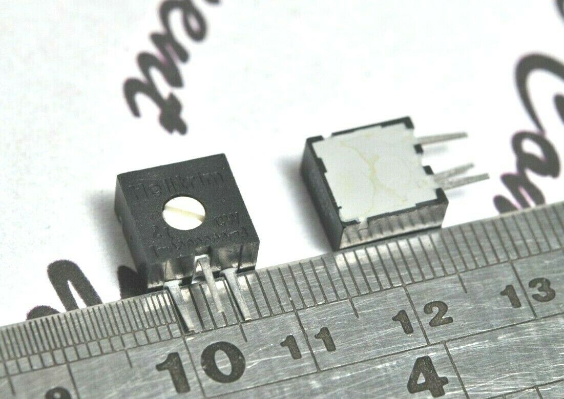 2pcs - Helitrim 72RXR10K 10K 1-Turn Variable Potentiometer / Trimmer