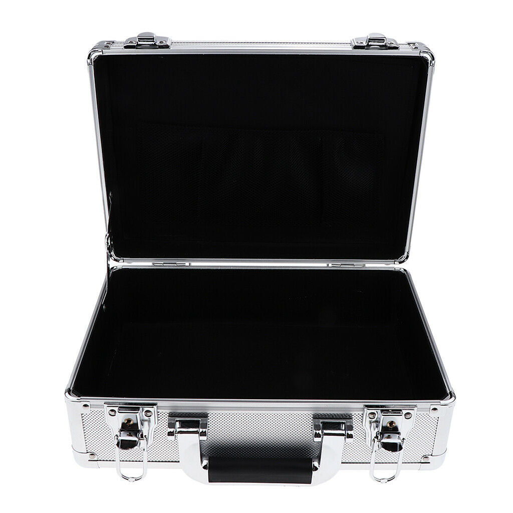 Aluminium Hairdressing Salon Lock Box Hair Stylists Tool Carry Case White