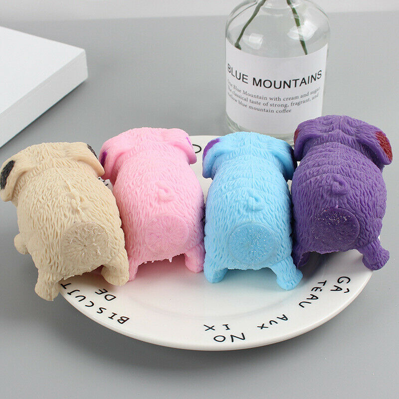 Stress Squeeze  Sensory Toys Cute Pug Dog Stress Reliever T JD