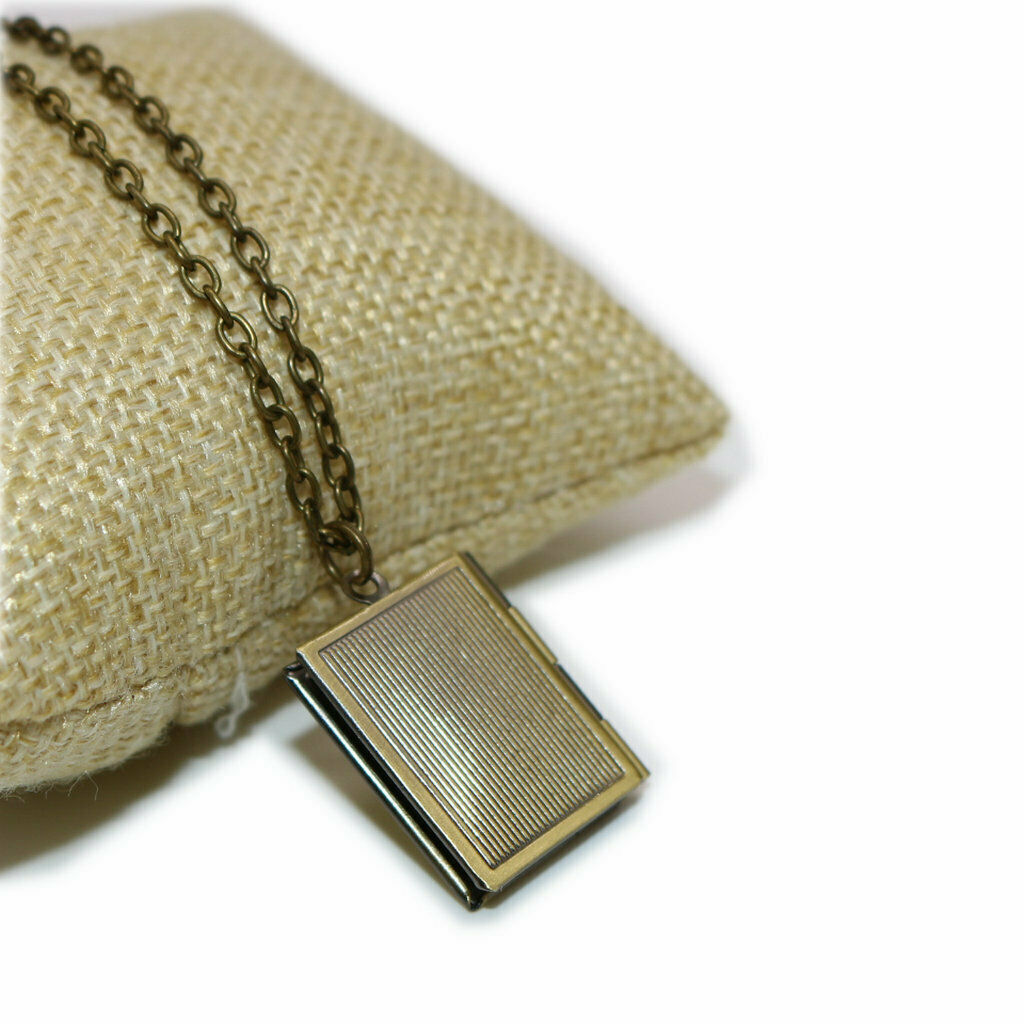 Retro Womens Religious Necklace DIY Lipstick Perfume Lockets Chain Jewelry
