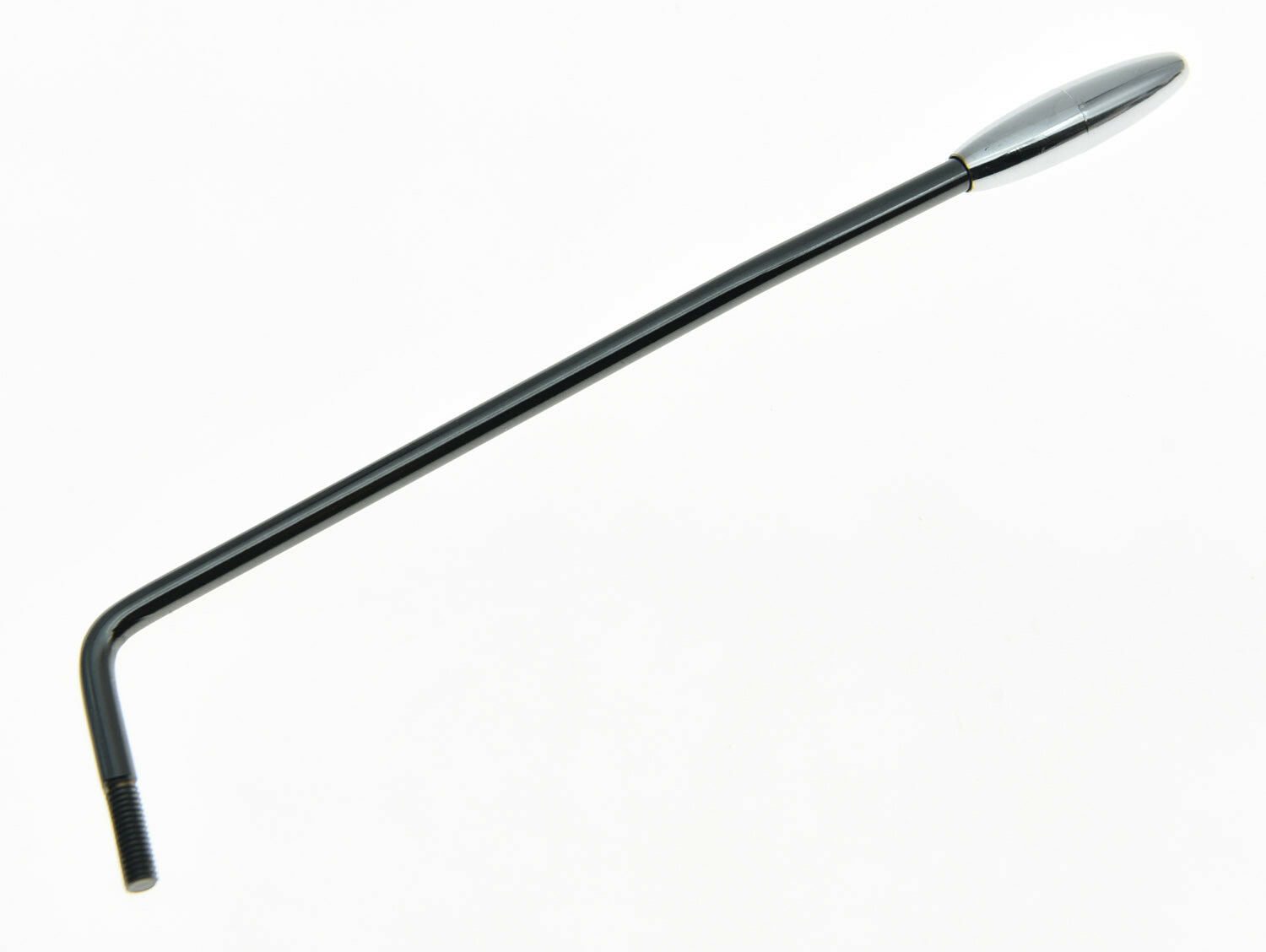 5mm ST Strat Guitar Tremolo Trem Arm Whammy Bar Black with Chrome Tip