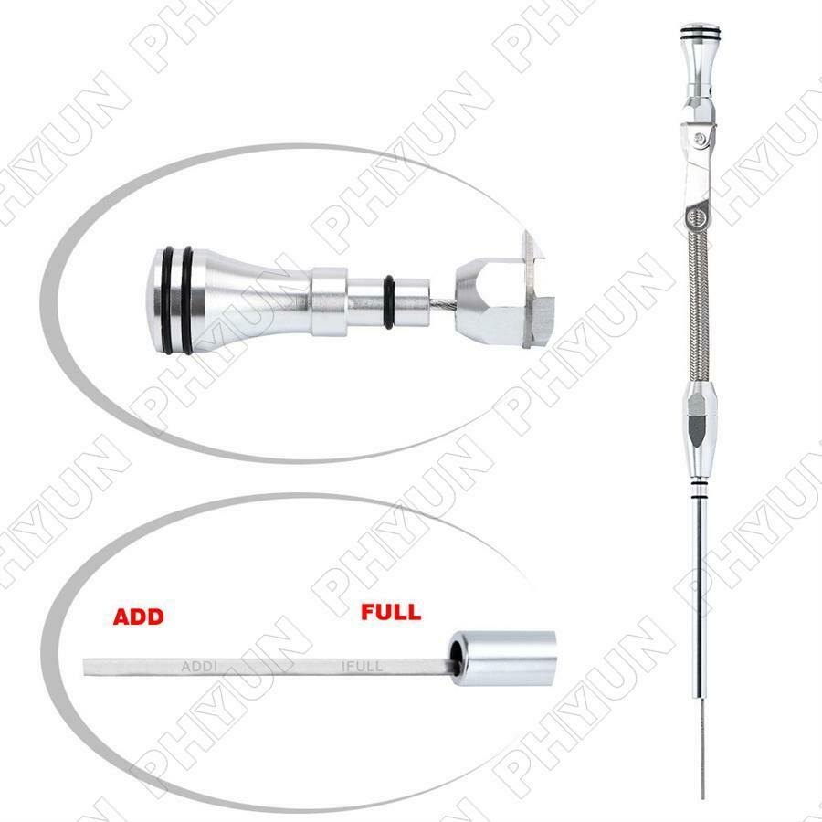 For SBC Chevrolet GMC Yukon Cadillac Checker Oil Pan Dipstick Passenger Side