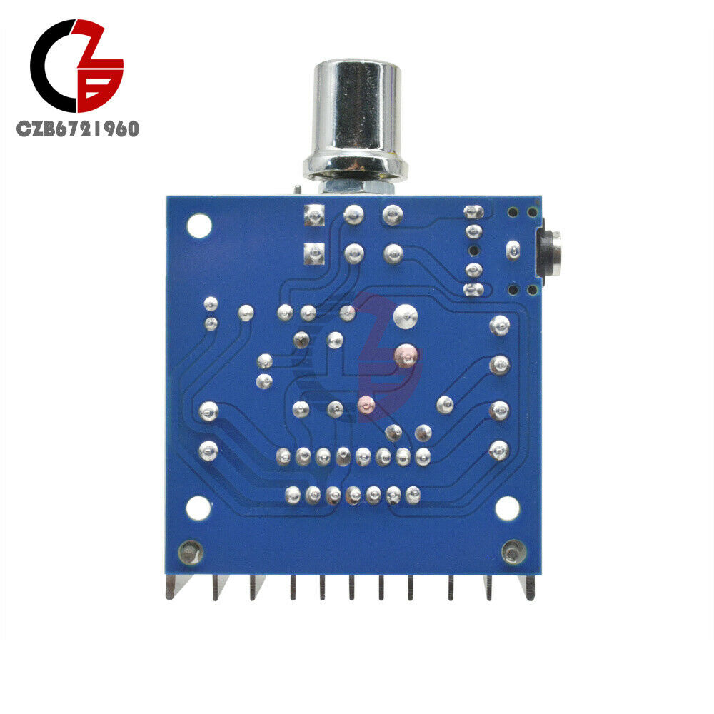 12V AC/DC TDA7297 2.0 2x15W Digital Audio Amplifier DIY Kit Dual-Channel Module