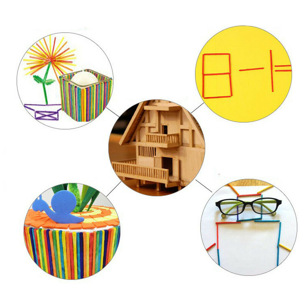 Kids Childrens Sticks for DIY Matchstick Intelligence Game