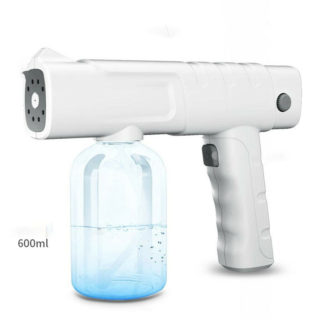Nano Blue Light Sprayer Sanitizer Home Office Car Disinfection Fogger 600ml